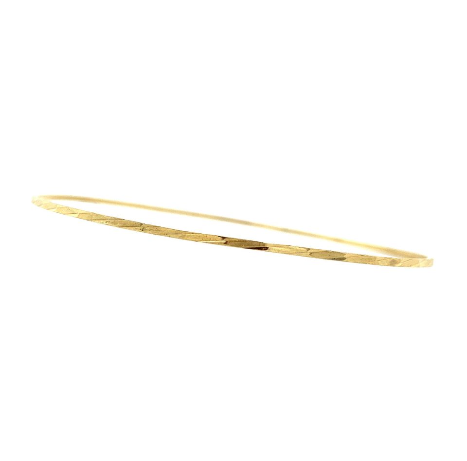 Vintage 14K Gold Ornate Rinkelarmband Bracelet