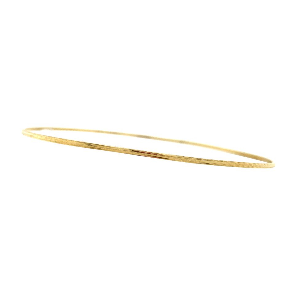 Vintage 14K Gold Ornate Rinkelarmband Bracelet