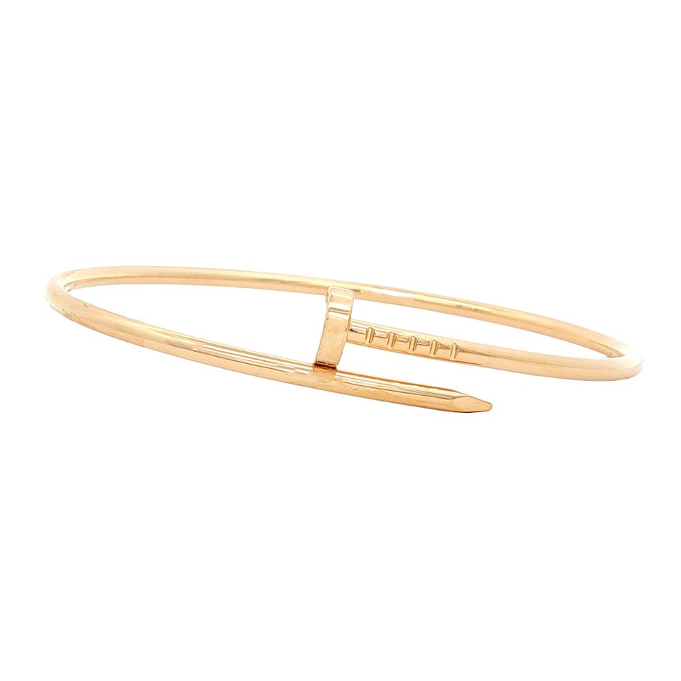 Vintage Cartier 18K Gold Juste un Clou Bracelet Small