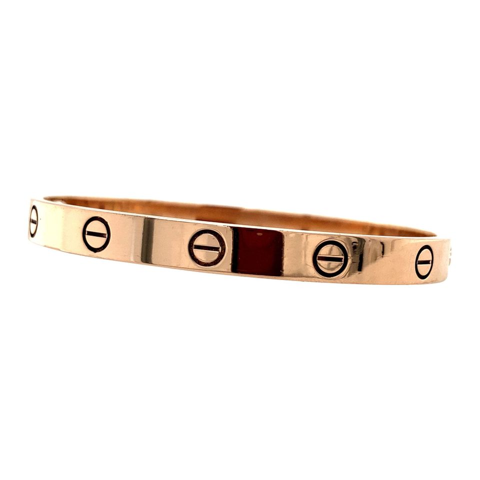 Vintage Cartier 18K Rose Gold Bracelet