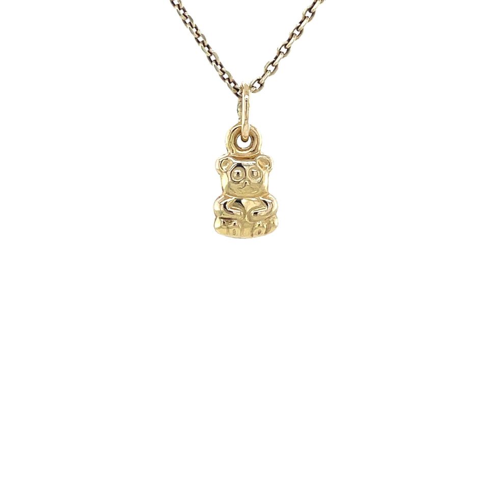 Vintage 14K Gold Beertje Pendant