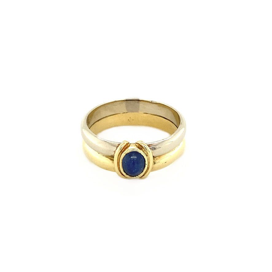 Vintage 14K Gold Ring with Sapphire