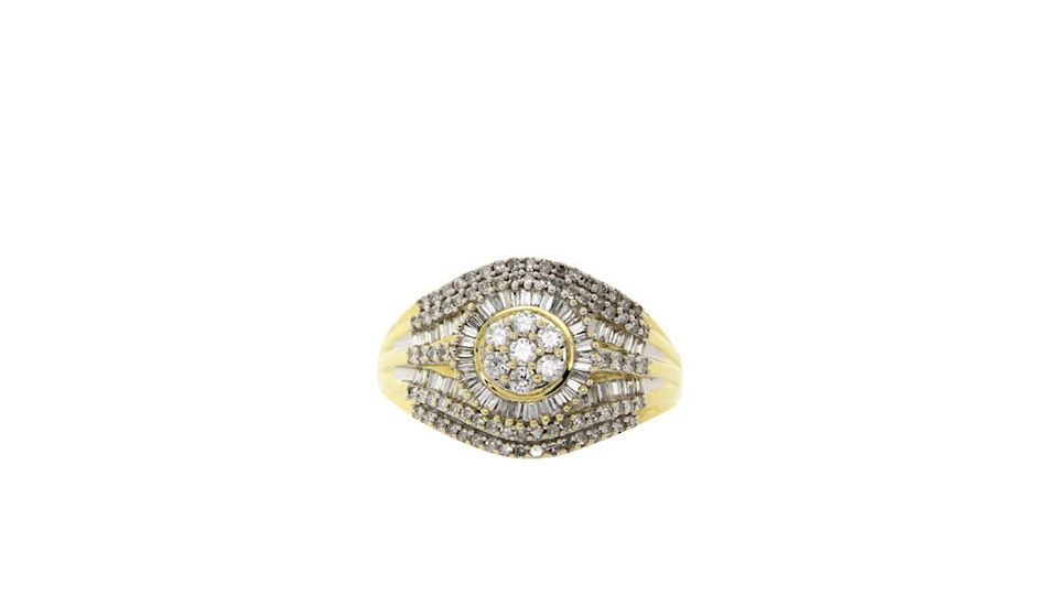 Vintage 14K Gold Ring with Diamond